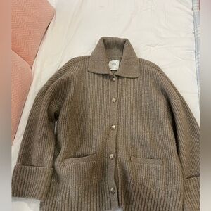 Abercrombie & Fitch Button-Up Sweater